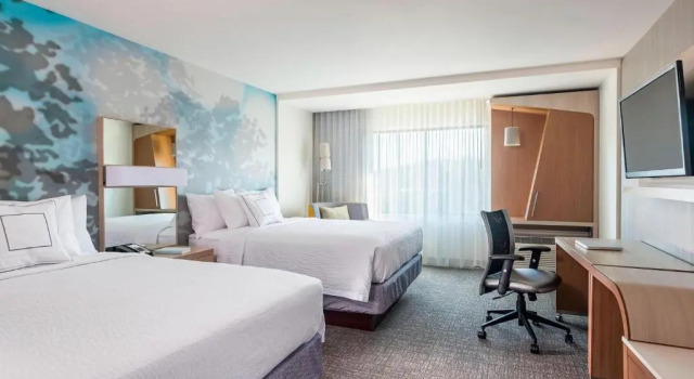 Четырёхместный номер Standard Courtyard by Marriott Portland East
