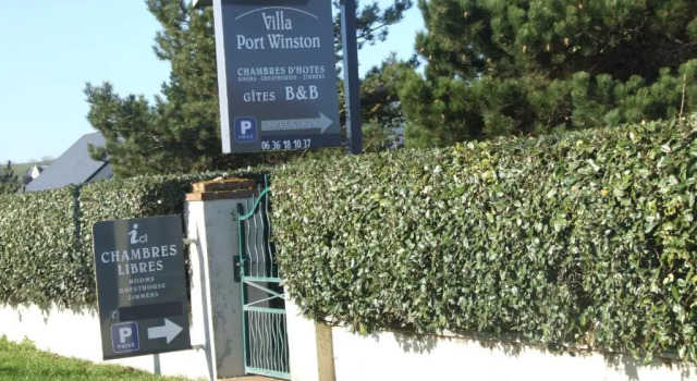 La Villa Port Winston - Face Mer Chambres & Studios, Забронировать Вилла Участки высадки Нормандии Нижняя Нормандия