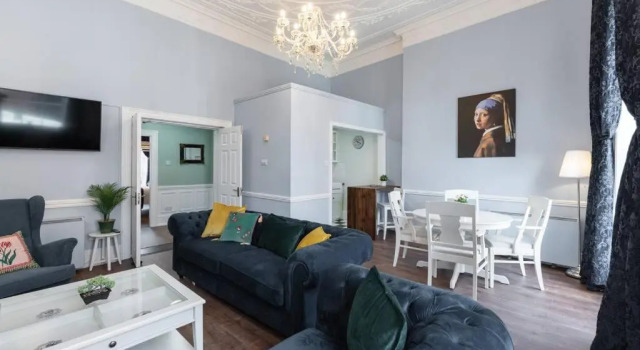 4 Poster Luxury Georgian Apartment, Забронировать Апартаменты/квартира Апартаменты Дублина, рядом с Irish Stock Exchange, Апартаменты/квартира