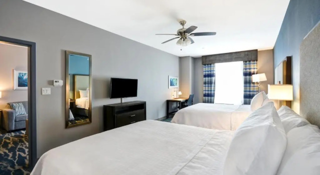 Четырёхместный люкс c 1 комнатой Homewood Suites by Hilton Conroe