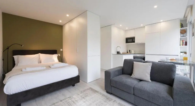 Студия LovelyStay - Modern Loft with Gym & Free Parking minutes away from CBD