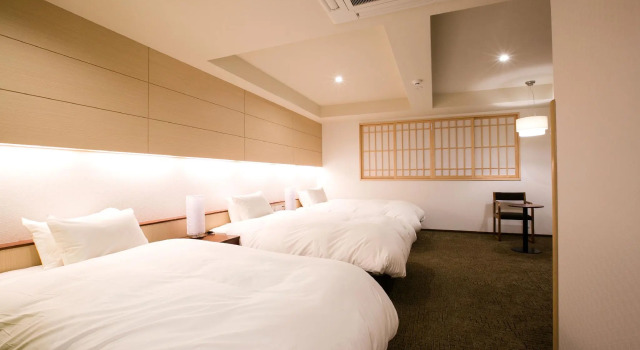 Трёхместный номер Kyoto Kamanza Hotel