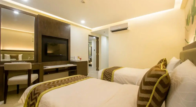 Deluxe pokoj s balkonem Boracay Haven Suites