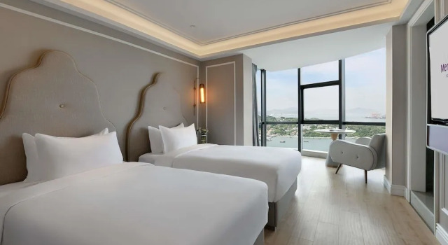 Двухместный номер Deluxe Mercure Xiamen Zhongshan Road Pedestrian Street Seaview