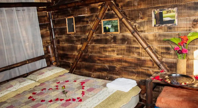 Cabañas Rusticas El Viejo Tambo, Prenota Hotel Hotel a Antioquia con parcheggio, Parcheggio