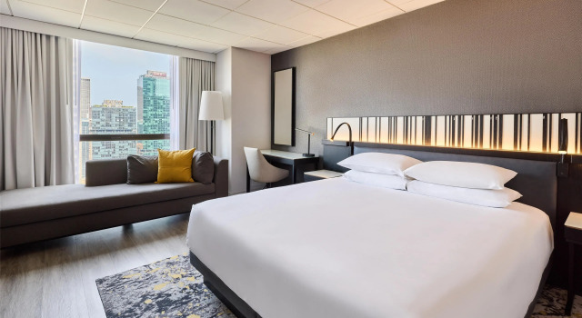 Двухместный номер с видом на город Hyatt Regency Chicago
