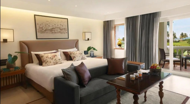 Двухместный номер Deluxe с видом на море Taj Exotica Resort & Spa, Goa