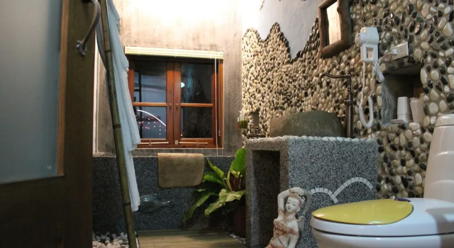Четырёхместный номер Standard с балконом Beautiful Yilan Resort