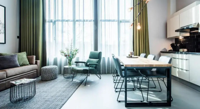 Кровать в общем номере c 1 комнатой YAYS Amsterdam East by Numa