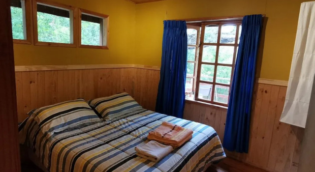 Cabaña Radal en Coñaripe Cerca del Lago Calafquén, Varaa Lomakoti Hotellit Araucanía pysäköinnillä, Pysäköinti