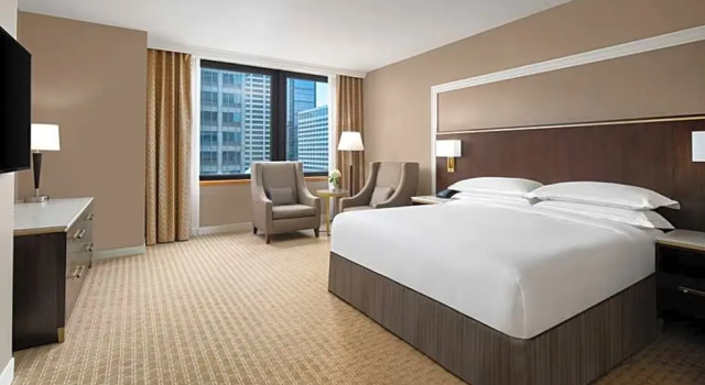 Двухместный люкс Presidential c 1 комнатой Hilton Indianapolis Hotel & Suites