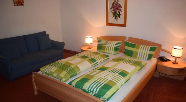 Семейный номер Standard с балконом Berghotel Schwarzwaldblick Triberg