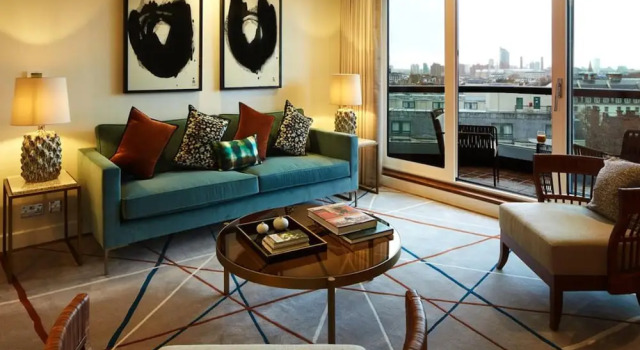 Апартаменты Deluxe с 2 комнатами с балконом Cheval Gloucester Park at Kensington