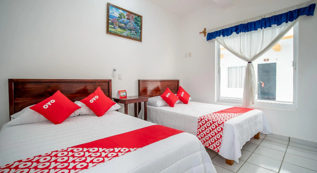 Трёхместный номер Standard OYO Hotel Posada San Vicente, Huatulco