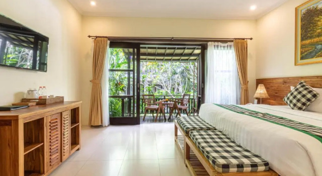 Двухместный номер Standard с балконом Meruhdani Boutique Hotel Ubud