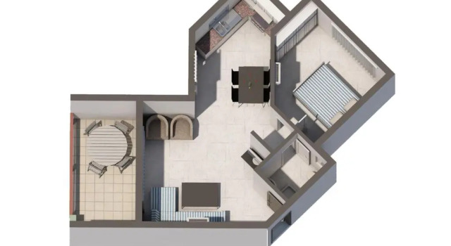 Apartamento 1 dormitorio Artemis Cynthia Complex