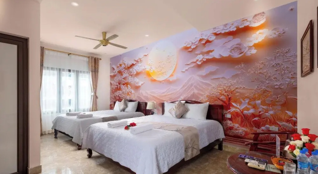 Семейный номер Deluxe с балконом Lys Homestay