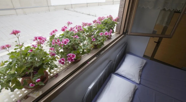 Кровать в общем номере Albergue Albas EXCLUSIVO para Peregrinos