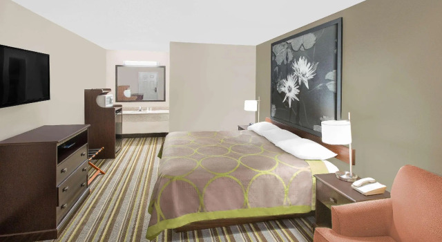 Двухместный номер Standard Super 8 by Wyndham Bay St. Louis