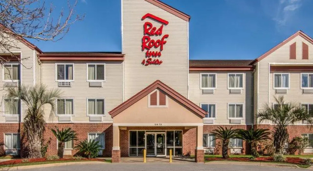 Кровать в общем номере Red Roof Inn & Suites Pensacola East - Milton