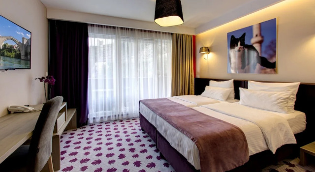 Двухместный номер Superior с балконом Hotel Eden