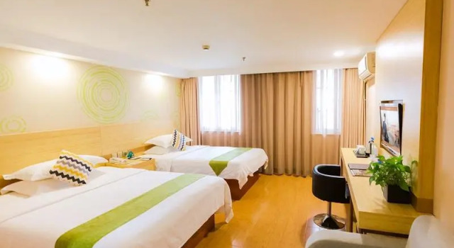 Номер Standard GreenTree Inn Shanghai Guangxin Road Tongji Hospital Express Hotel