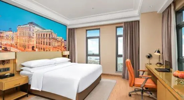 Люкс Superior с видом на море Vienna International Hotel (Shanwei Xinli Central Plaza )