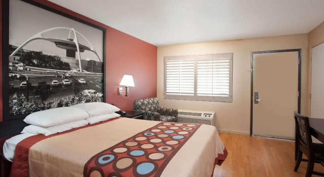 Двухместный номер Standard Motel 6 Pasadena, CA Old Town Pasadena Area