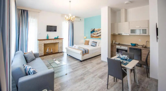 Студия с видом на море Thasos Blue Apartments