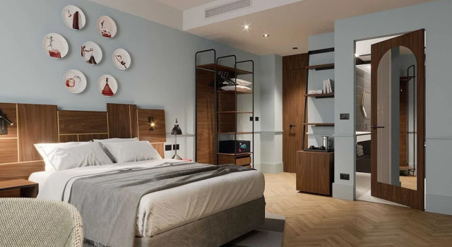 Двухместный номер La Grande Отель Urban Hive Milano