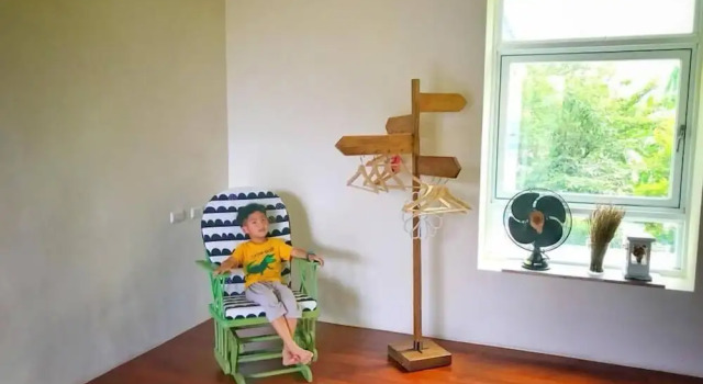Четырёхместный номер Standard с балконом Star&Moon Homestay
