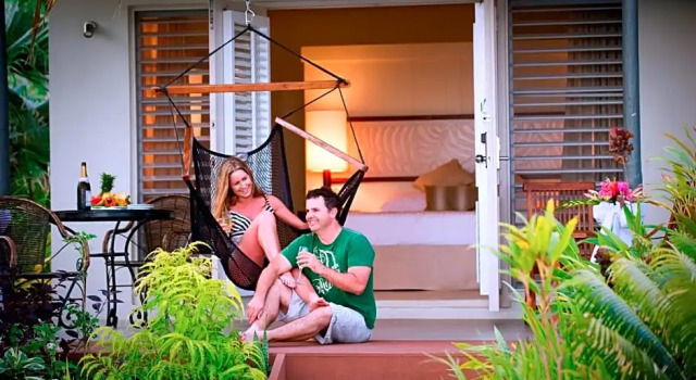 Номер Deluxe рядом с пляжем Fiji Hideaway Resort & Spa