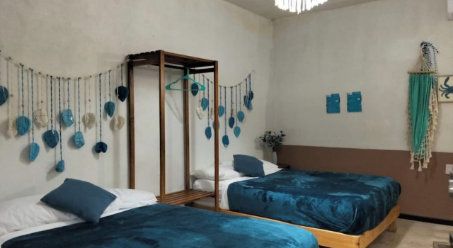 Двухместный номер Deluxe с видом на сад Bacalar Inn Hotel & Glamping Bacalar