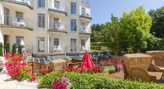 Двухместный номер Standard Ferienwohnungen am Strand - Strandvilla Belvedere