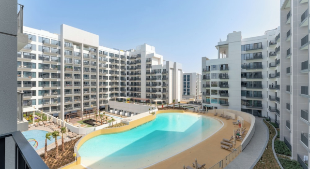 PVH - Azizi Mirage 1 - Tranquil 1 BR, Забронировать Апартаменты/квартира Дубай Эмират Дубай, рядом с Dubai Kartdrome