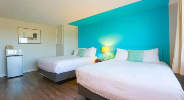 Четырёхместный номер Standard с балконом и с видом на реку Coast River Inn by OYO Seaside
