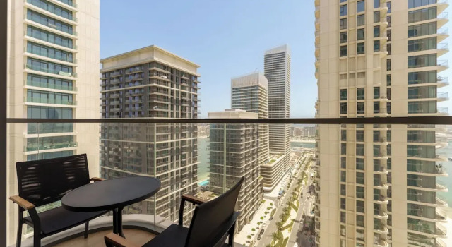 Апартаменты Deluxe Maison Privee - Upscale Apt w/ Partial Dubai Marina & Palm Views