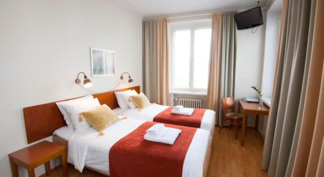Standardní Dvoulůžkový s manželskou postelí pokoj Hotel Helmi