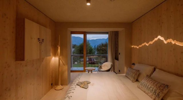 Двухместный номер Standard с балконом Hotel Bohinj