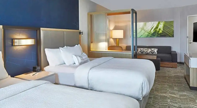 Люкс SpringHill Suites by Marriott Charlotte at Carowinds