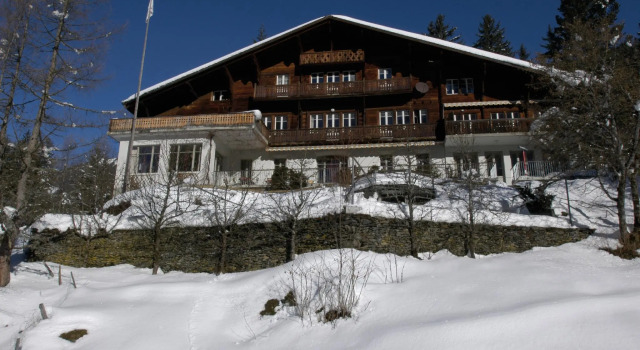 Кровать в общем номере Grindelwald Youth Hostel