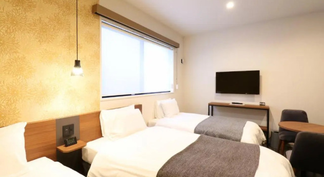 Двухместный номер with extra bed Ms Hotel Nijojo Oike