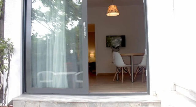 Апартаменты c 1 комнатой с балконом и с красивым видом из окна Kehagias Apartments