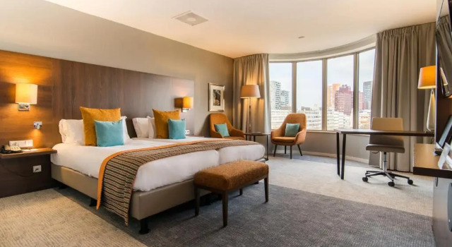 Трёхместный номер Deluxe Bilderberg Parkhotel Rotterdam