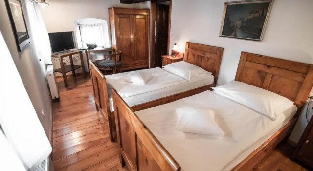 Двухместный номер Standard с видом на горы Hotel Dvor Jezersek Brnik