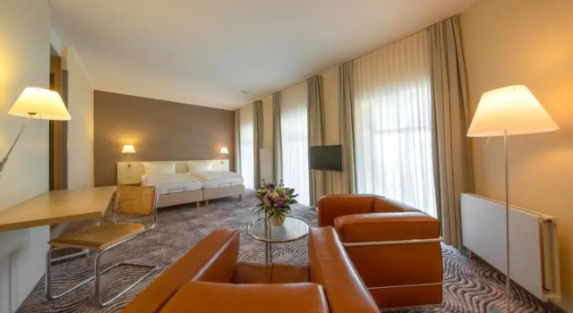 Двухместный номер Deluxe с балконом Michels Thalasso Hotel Nordseehaus
