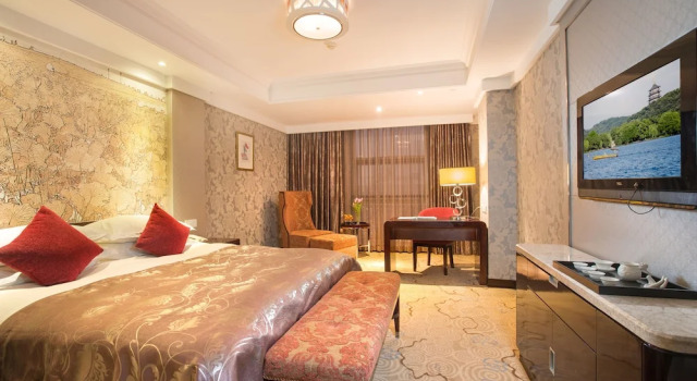 Двухместный номер Business с видом на город Huachen International Hotel