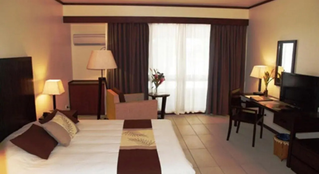Номер Deluxe с балконом и с видом на море Solomon Kitano Mendana Hotel