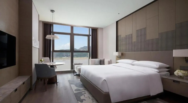 Номер Standard с видом на реку Wenzhou Marriott Hotel