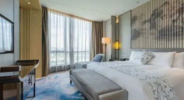 Люкс Executive с видом на озеро Wanda Realm Hotel Wuhu